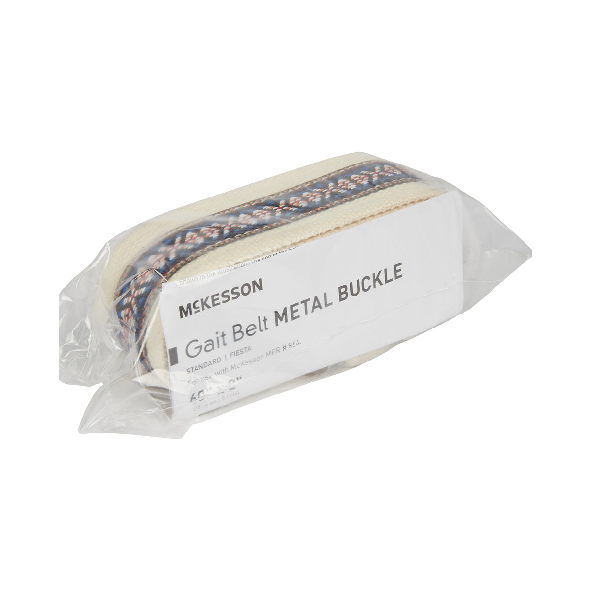McKesson Fiesta Design Gait Belt Fiesta Design 60" Case of 48