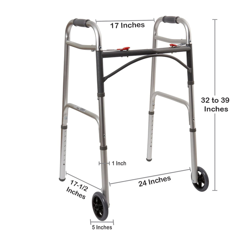 McKesson Folding Walker 1 Each