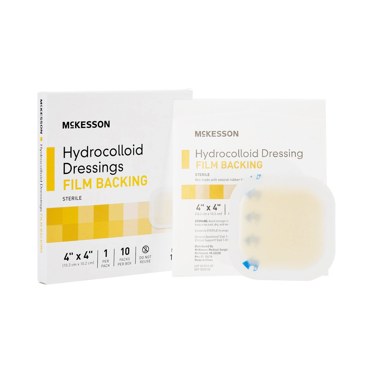 McKesson Hydrocolloid Dressing 2" x 2" 1 Each