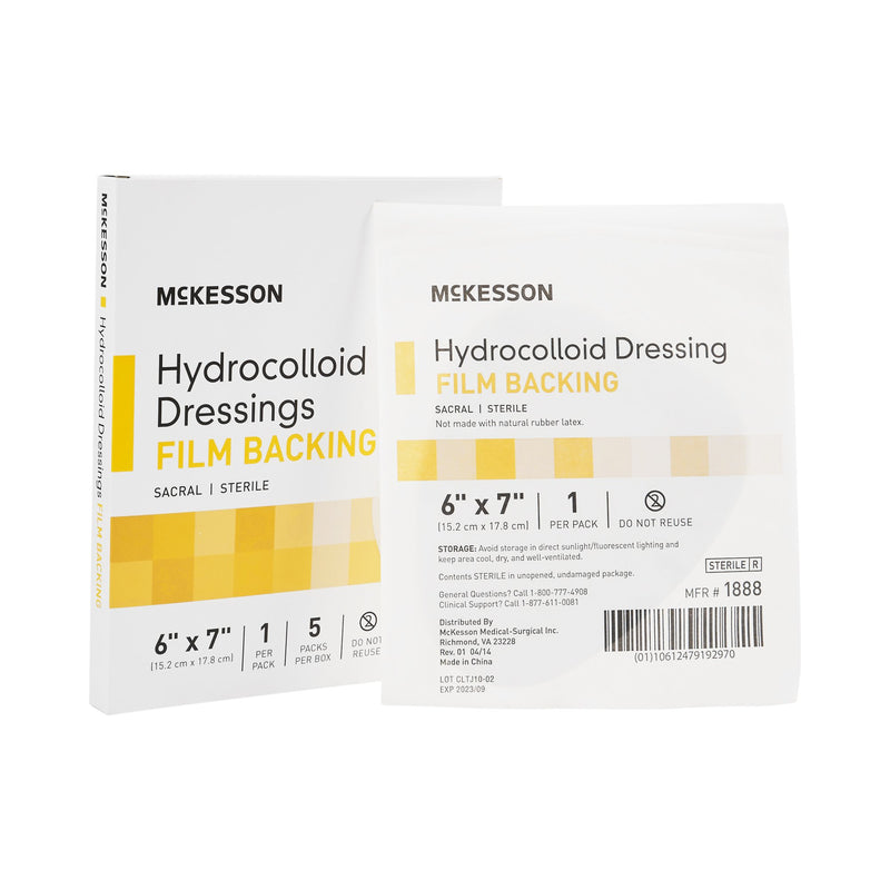 McKesson Hydrocolloid Dressing 2" x 2" 1 Each