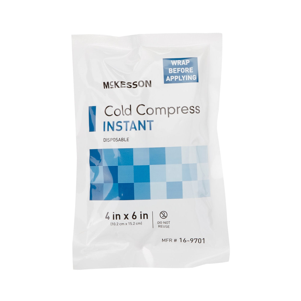 McKesson Instant Cold Compress 4 x 6 inch Case of 24