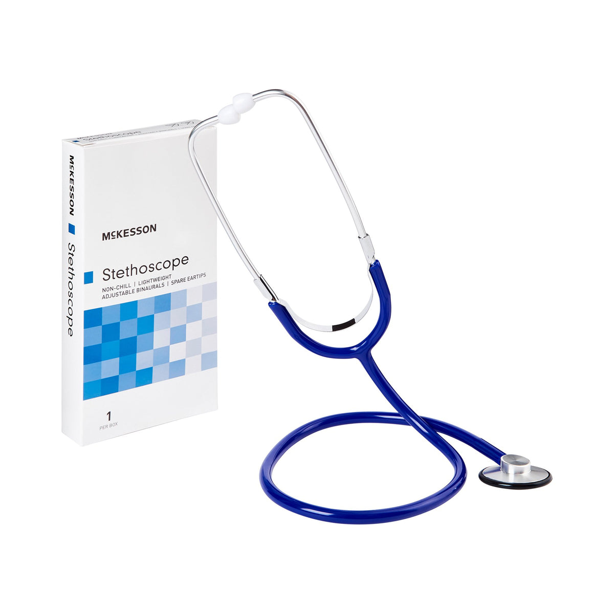 McKesson Lightweight Classic Stethoscope Red