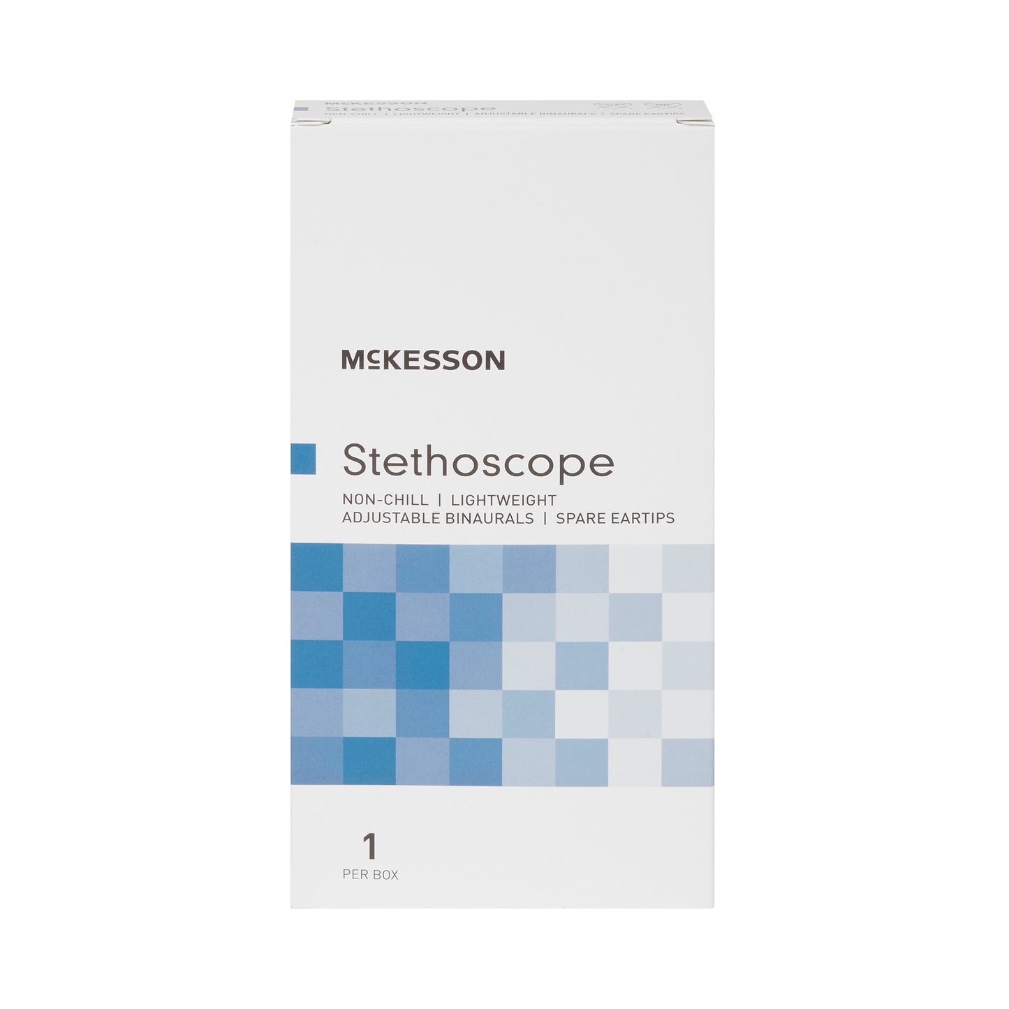 McKesson Lightweight Classic Stethoscope Red