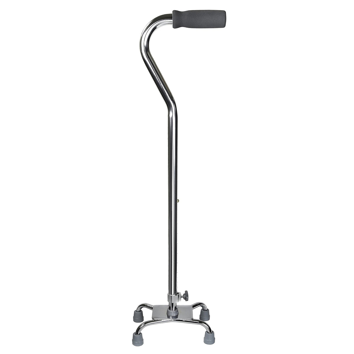 McKesson Offset Quad Cane Chrome 1 Each