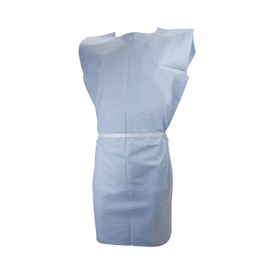 McKesson Pediatric Exam Gowns Blue Case of 50