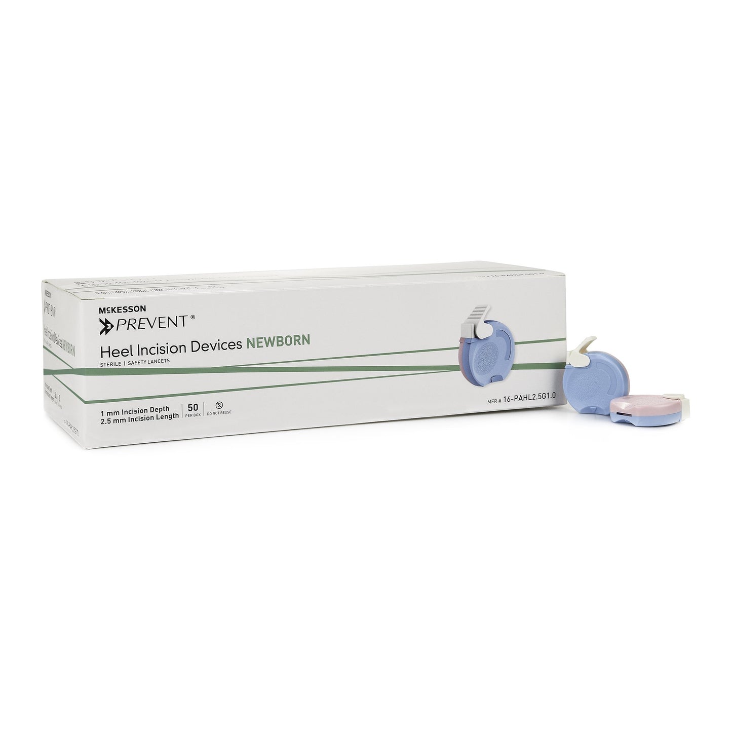 McKesson Prevent Pediatric Heel Incision Lancet Case of 200