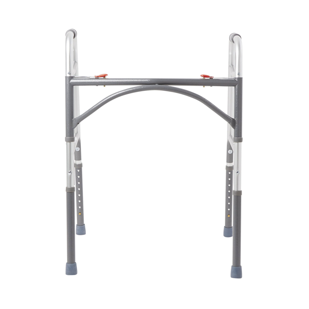McKesson Steel Bariatric Folding Walker Silver 32.5" - 39" 1 Each