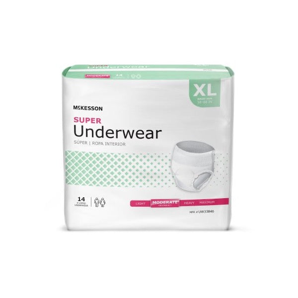 McKesson Super Underwear Medium Bag of 20