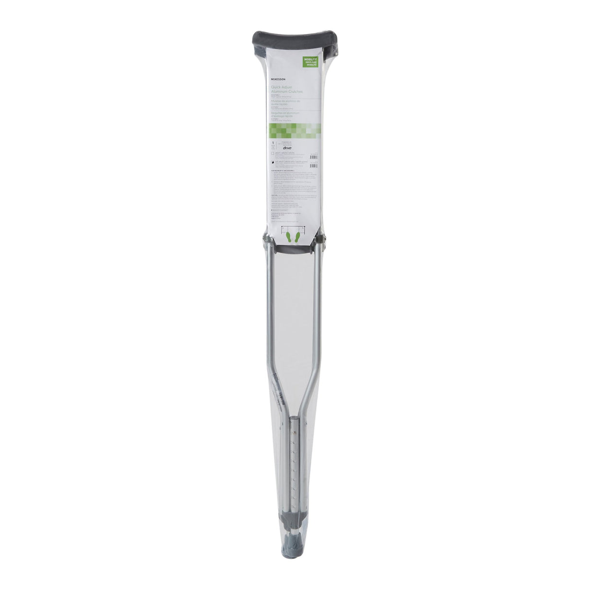 McKesson Underarm Crutches for Adults and Children Children 3'7" to 4'