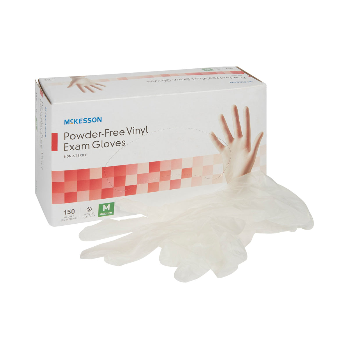 McKesson Vinyl Exam Glove XS Box of 10