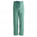 Medline ComfortEase Unisex Reversible Scrub Pants with Drawstring Waist Black XS