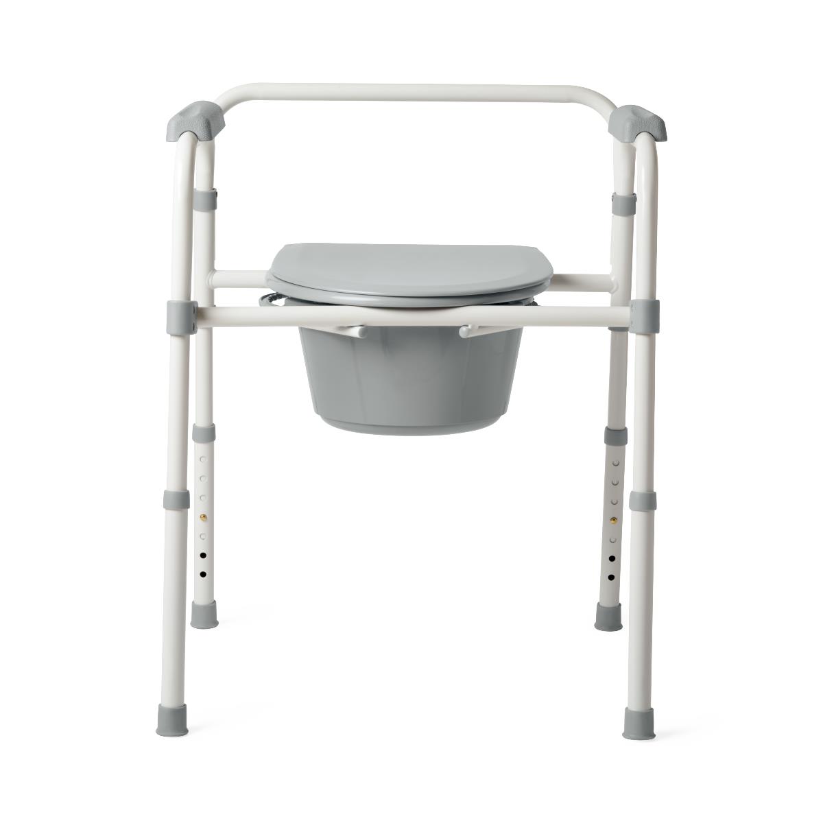 Guardian® Folding 3-in-1 Aluminum Commode