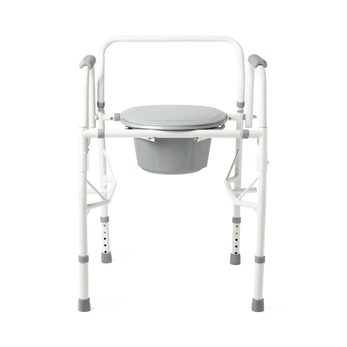 Guardian® Non-Padded Drop-Arm Commode