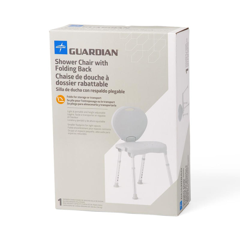 Guardian® Shower Chair with Back 300 lb.