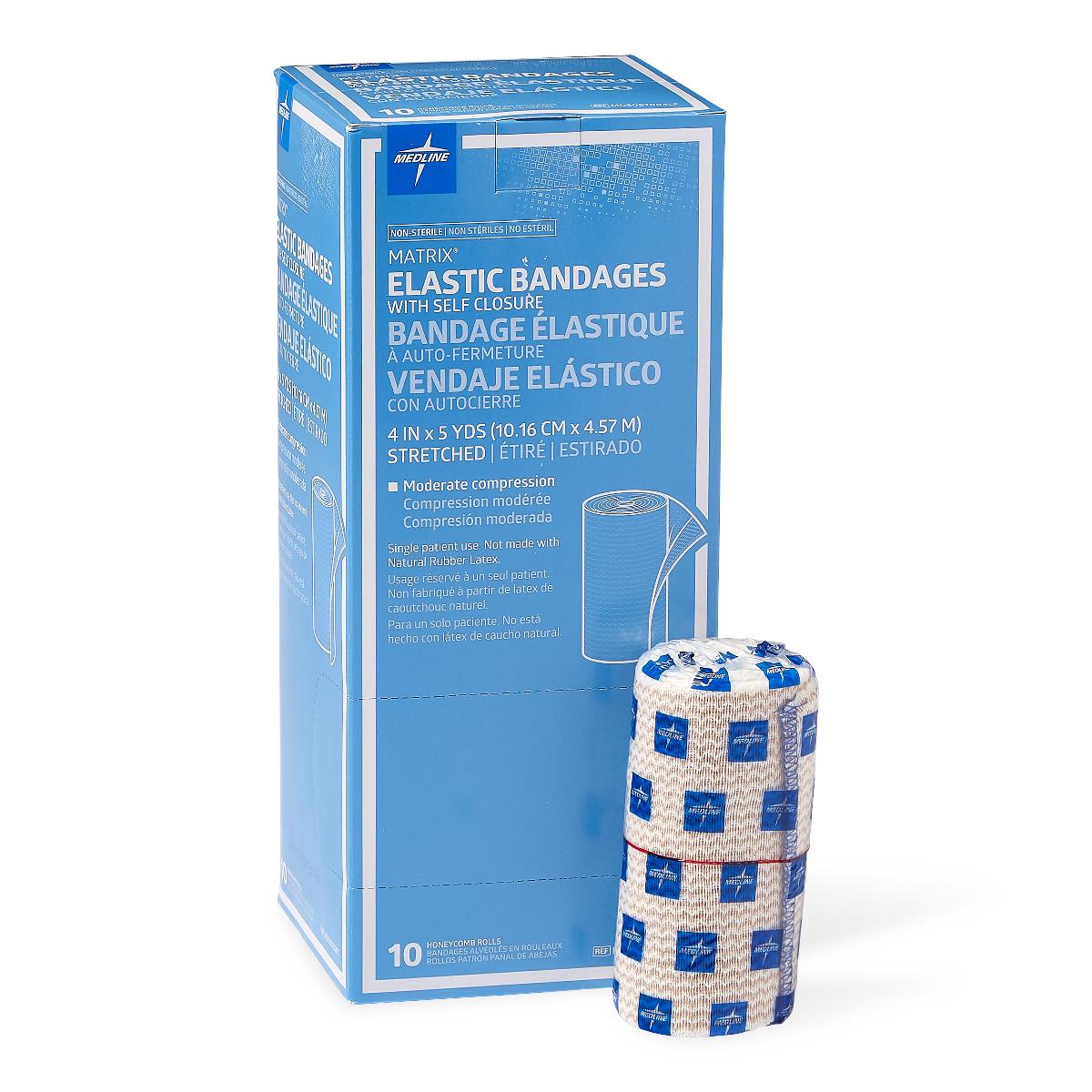 Medline Matrix Elastic Bandages 2" x 5 yd Each