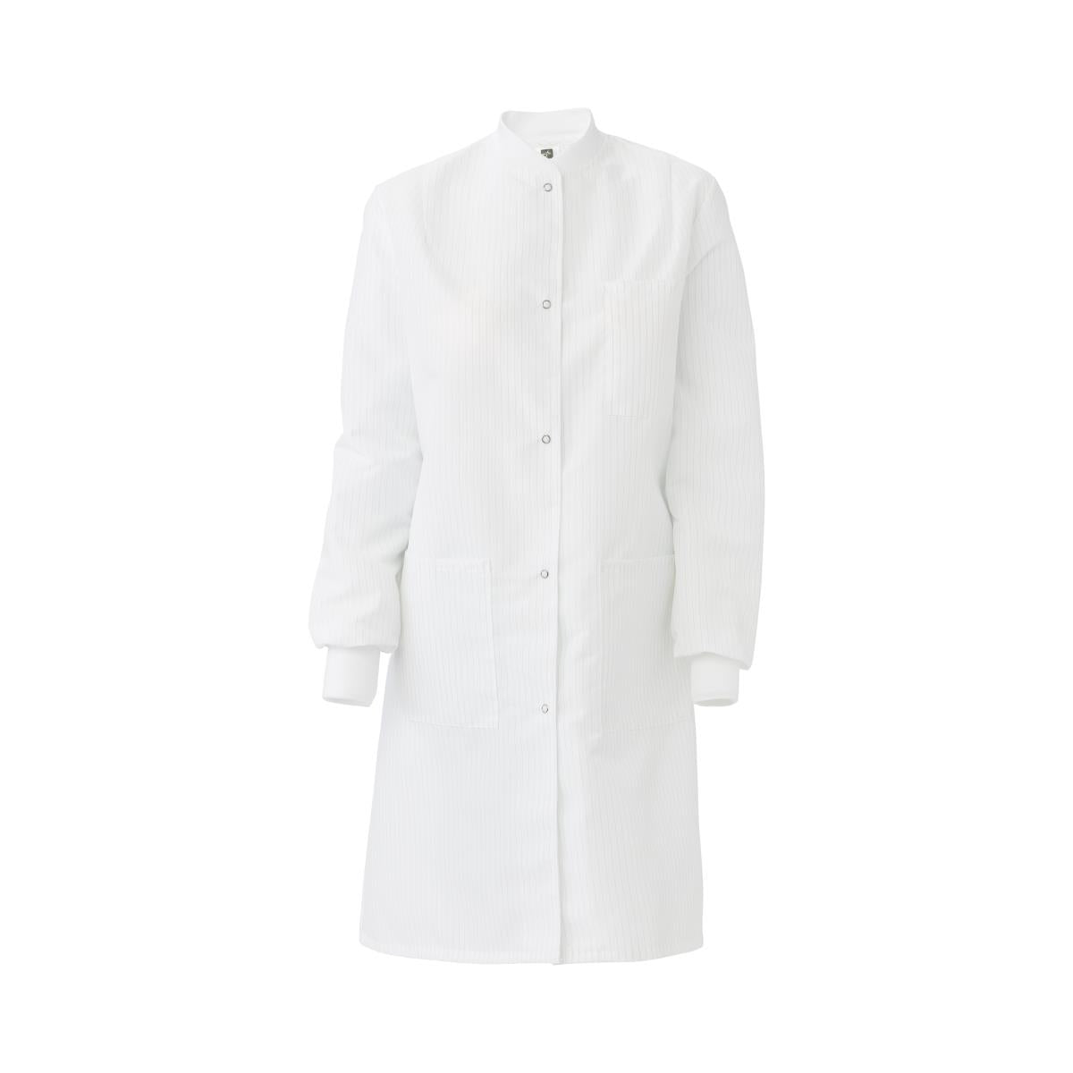 Medline ResiStat® Womens Static & Fluid-Resistant Barrier Lab Coat XS