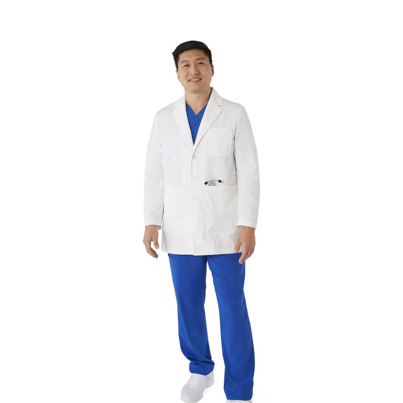 Medline Unisex Consultation-Length Labs Coats XS