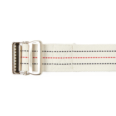 Medline Washable Cotton Pinstripe Gait Belts 60"