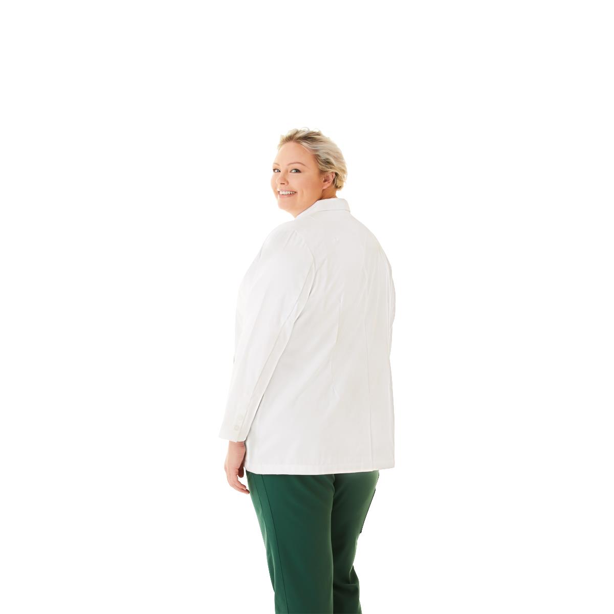 Medline Women's Classic Consultation-Length Lab Coats S