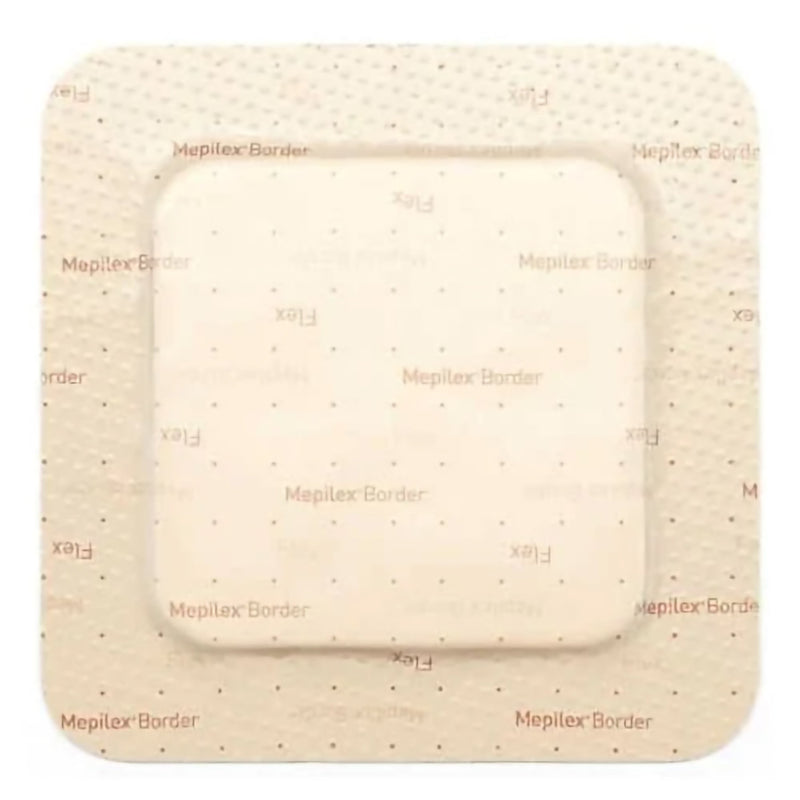 Mepilex® Border Flex Adhesive with Border Foam Dressing 3" x 3" 1 Each