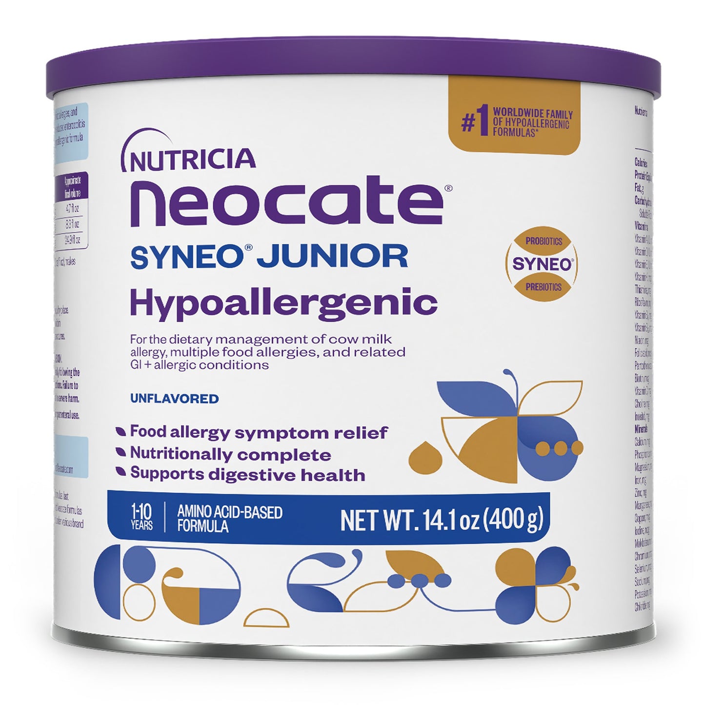 Neocate® Syneo® Junior Hypoallergenic Amino Acid–Based Formula Pack of 4