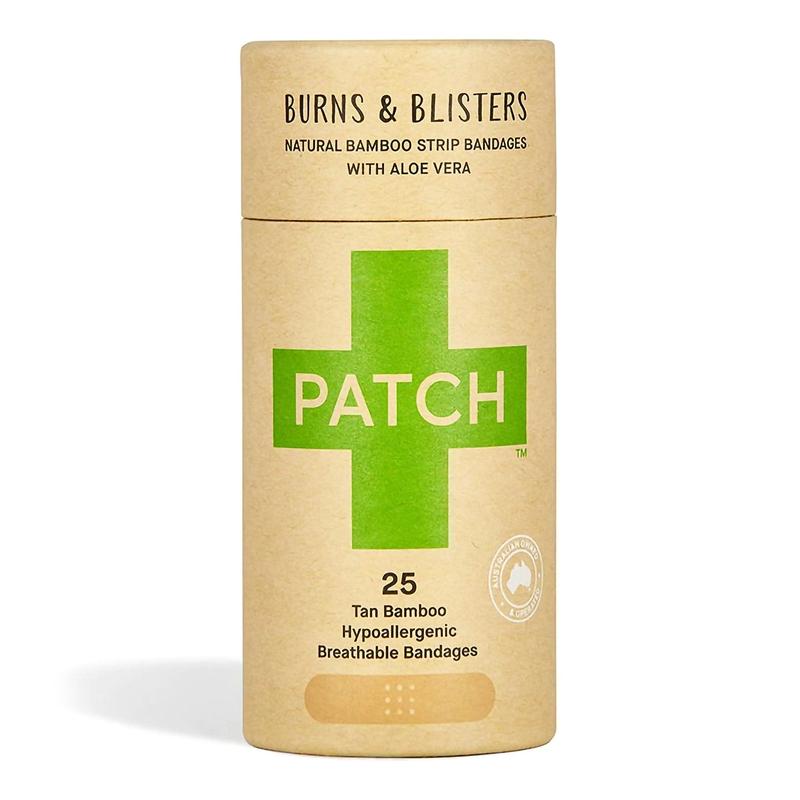 Patch™ Adhesive Strip with Aloe Vera Tan 2" x 3" / 3" x 3" Box of 5