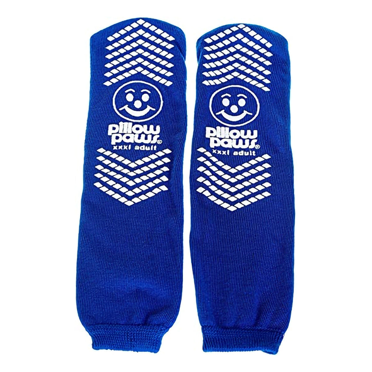 Pillow Paws® Ankle High Double Imprint Terries™ Slipper Socks Regular Teal Case of 48