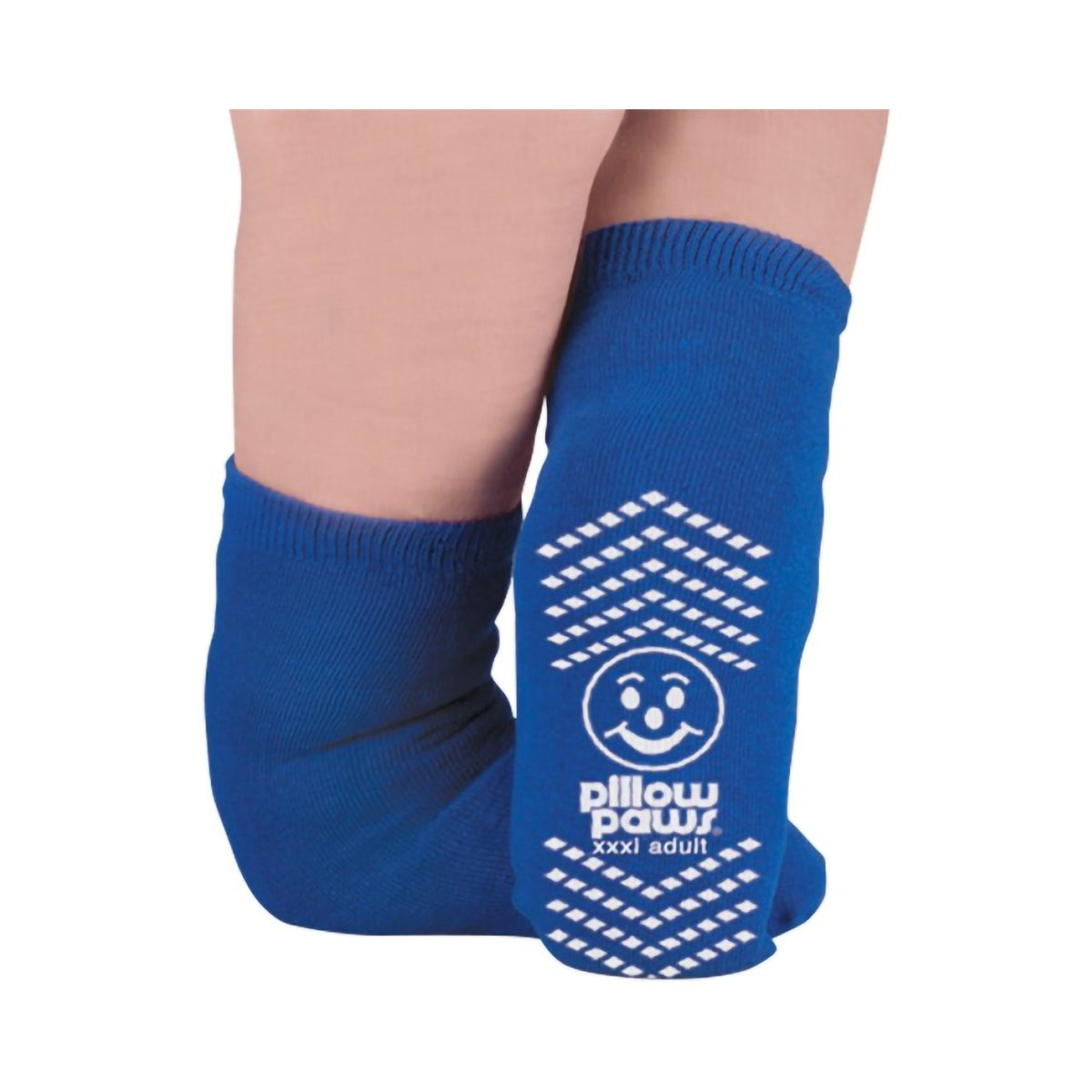 Pillow Paws® Single Tread Terries™ Slipper Socks Large Teal 1 Pair