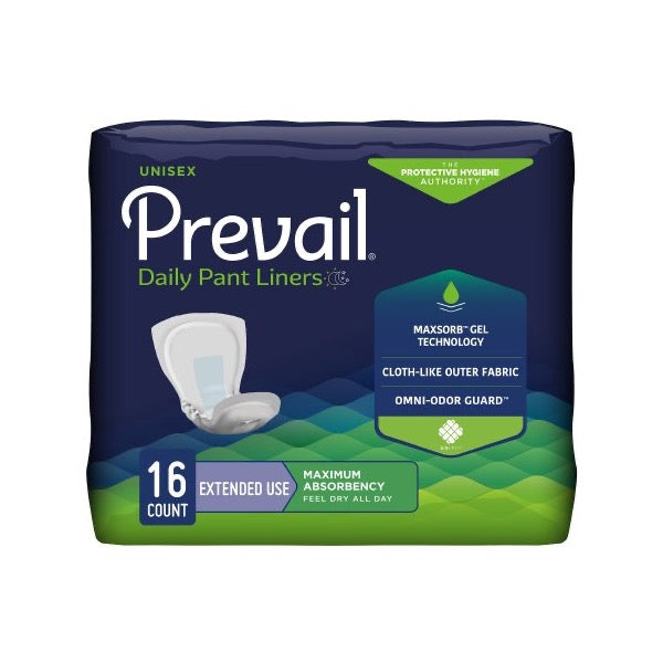 Prevail Daily Pant Liners 12-1/2 Inch Length 1 Bag