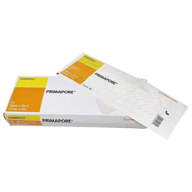 Primapore Adhesive Dressing White 3-1/8" x 4" 1 Each