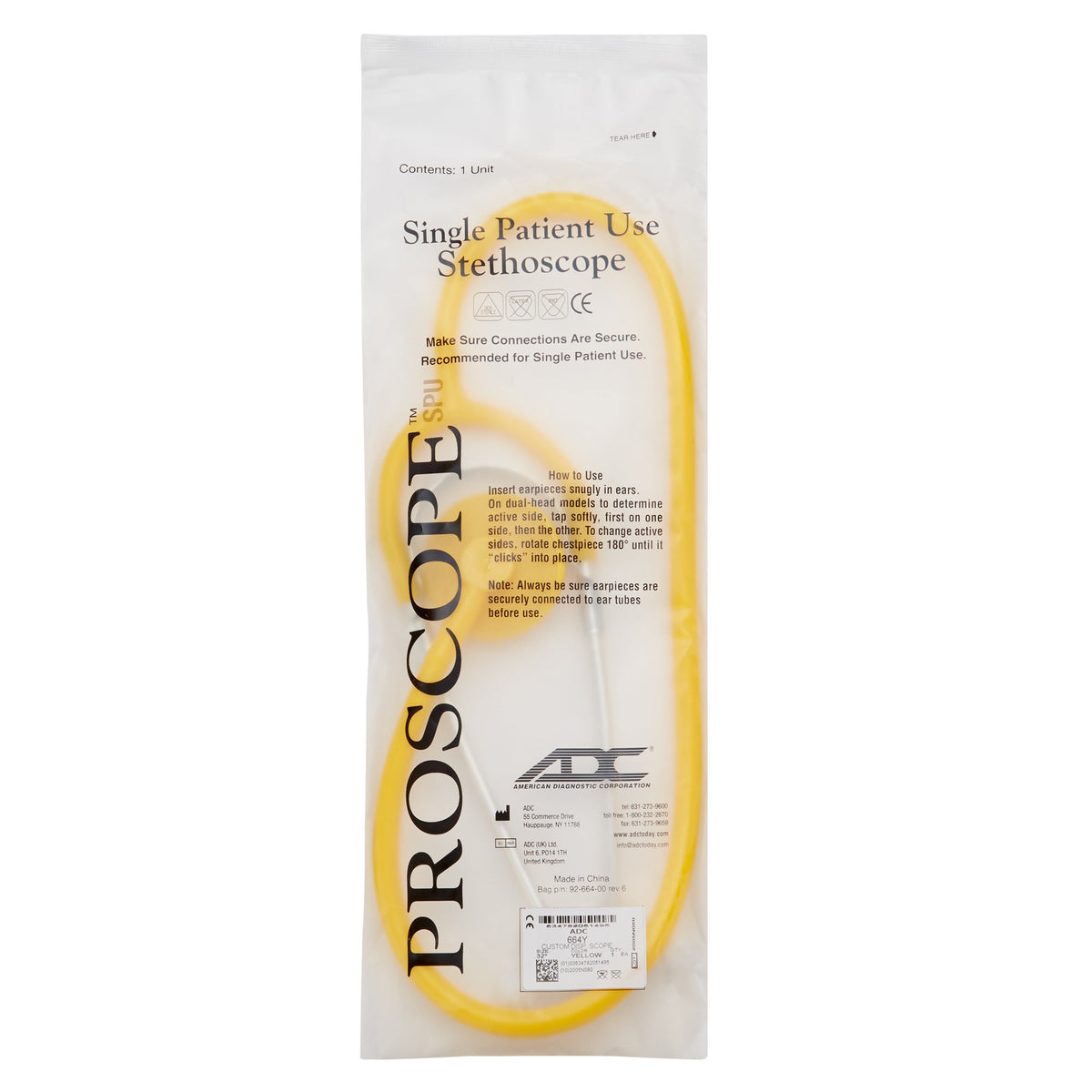 Proscope Disposable Stethoscope