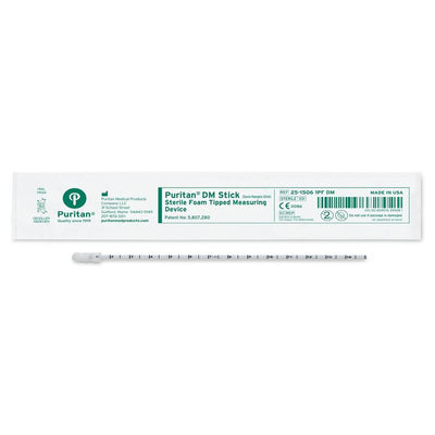Puritan® Wound Measuring Device with 6" Sterile Foam Tip Box of 50
