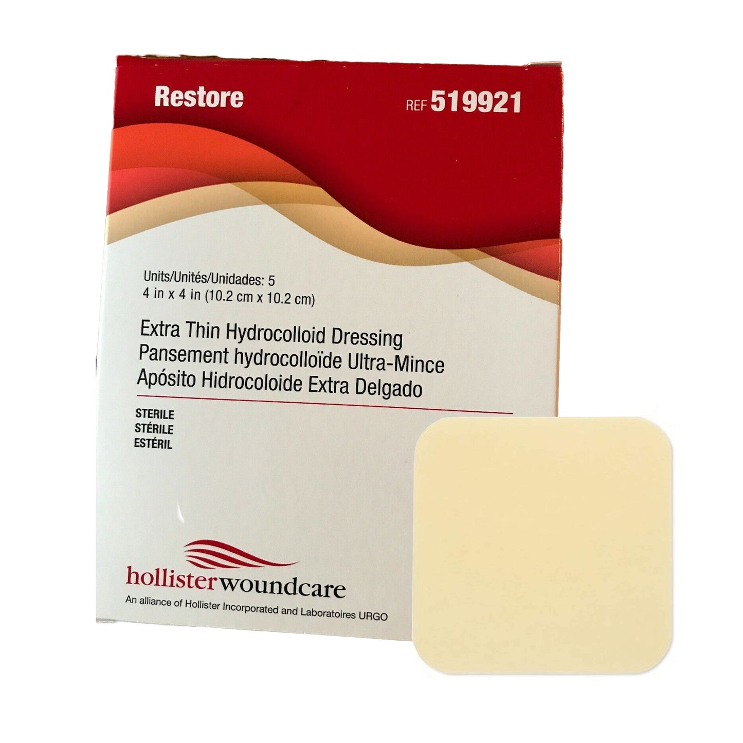 Restore Extra Thin Hydrocolloid Dressing 1 Each