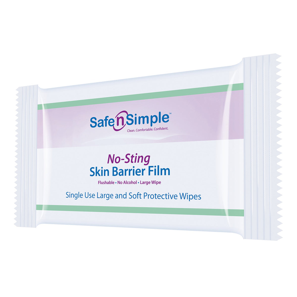 Safe N Simple No-Sting Skin Barrier Wipe Case of 600
