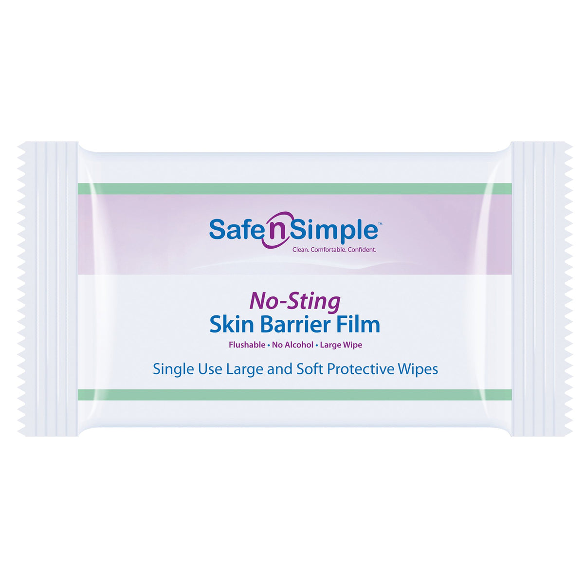 Safe N Simple No-Sting Skin Barrier Wipe Case of 600
