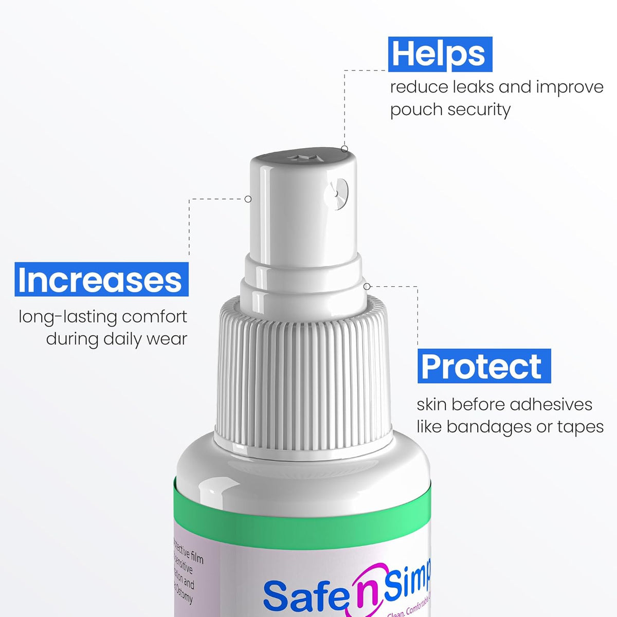 Safe n Simple™ Skin Barrier Film Spray Bottle 1 Each
