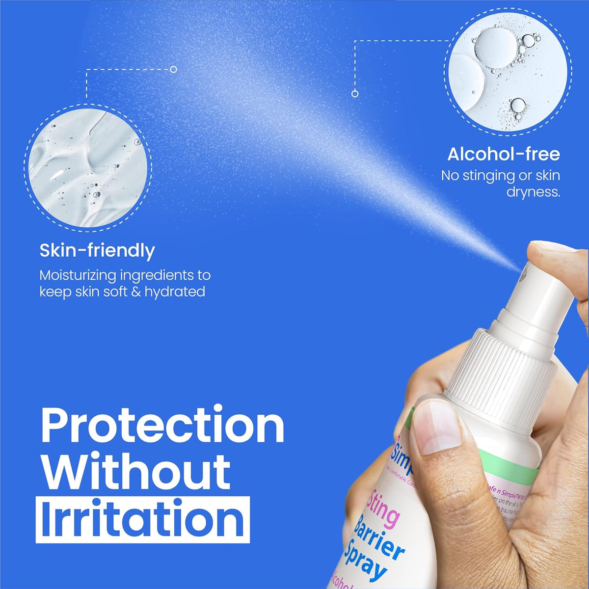 Safe n Simple™ Skin Barrier Film Spray Bottle 1 Each