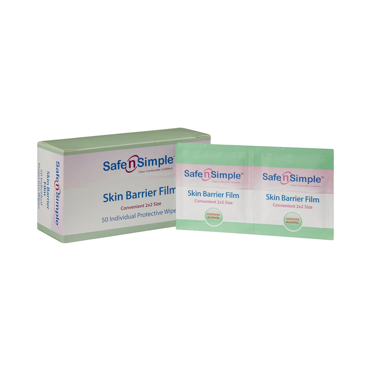 Safe N Simple Skin Barrier Wipe 1 Each