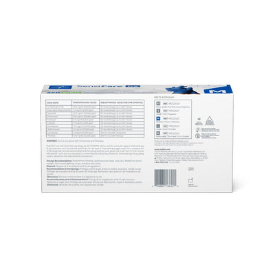 SensiCare Ice Blue Nitrile Exam Gloves XS Box of 250