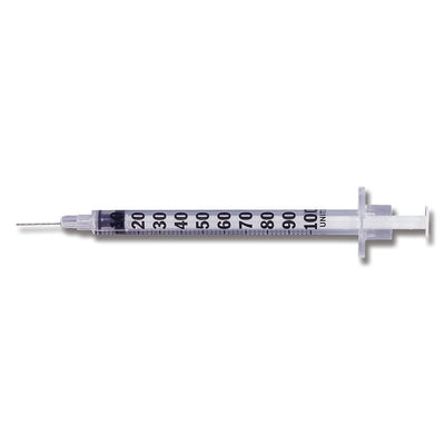 Standard Tuberculin Syringe with Needle PrecisionGlide™ 27 G 0.5 mL Box of 100