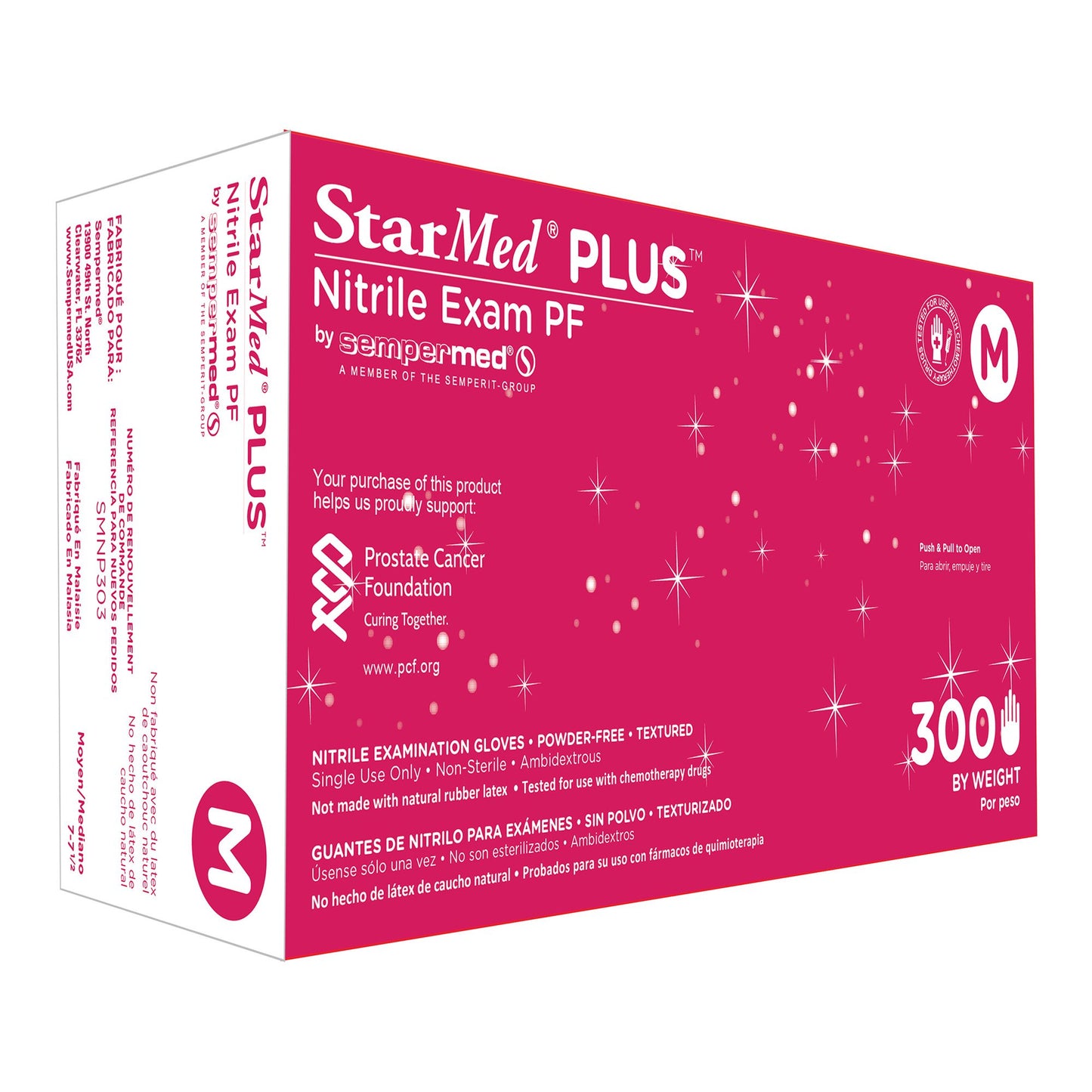 StarMed® Plus™ Nitrile Exam Glove S Box of 300
