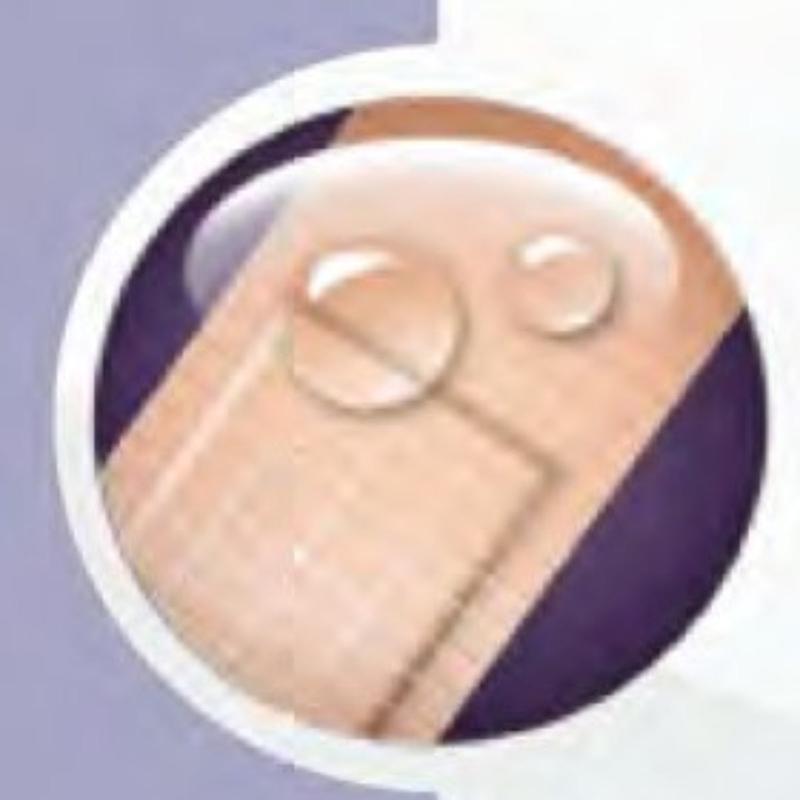 Strong Strips™ Tan Adhesive Strip Tan 1" x 3" Box of 100