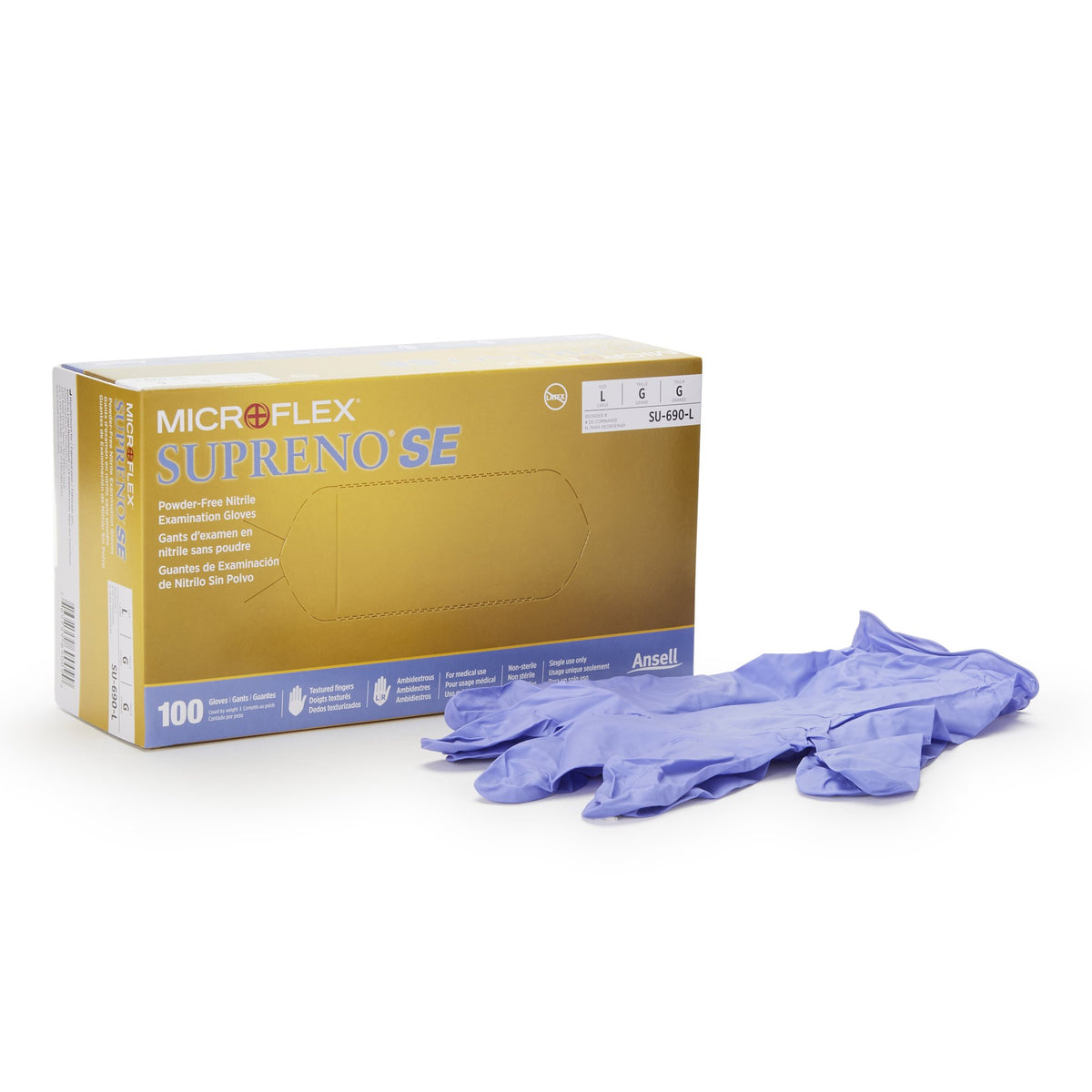 Supreno® SE Nitrile Exam Glove S Box of 100