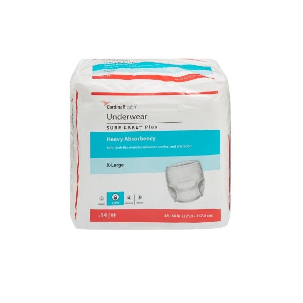 Sure Care Plus Protective Underwear Small/Medium Bag of 20