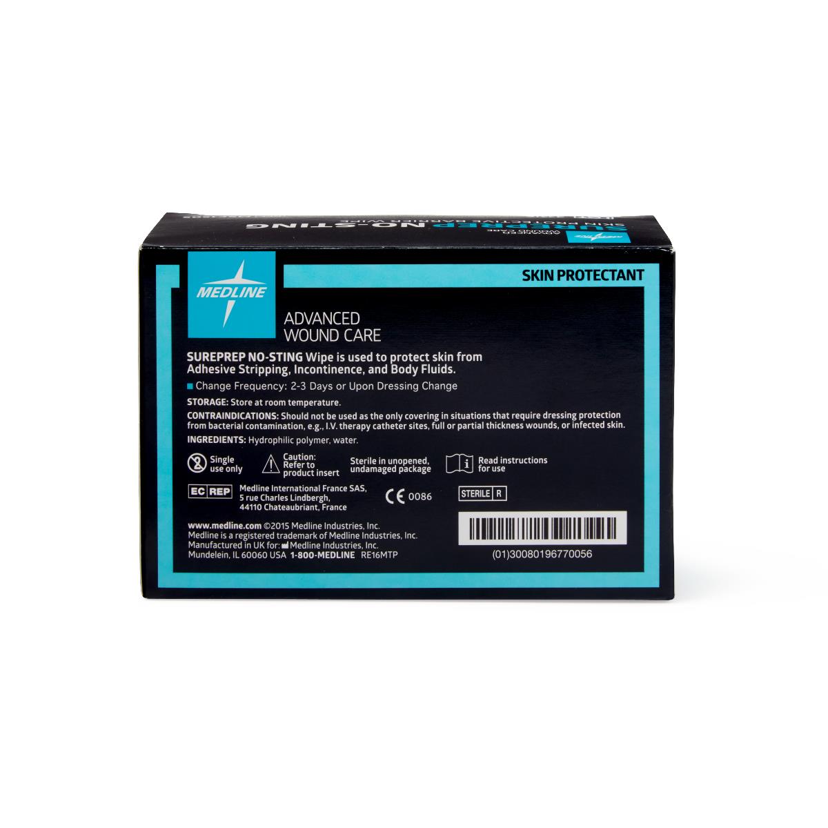 Sureprep No-Sting Skin Protectant Wipe 1 Each