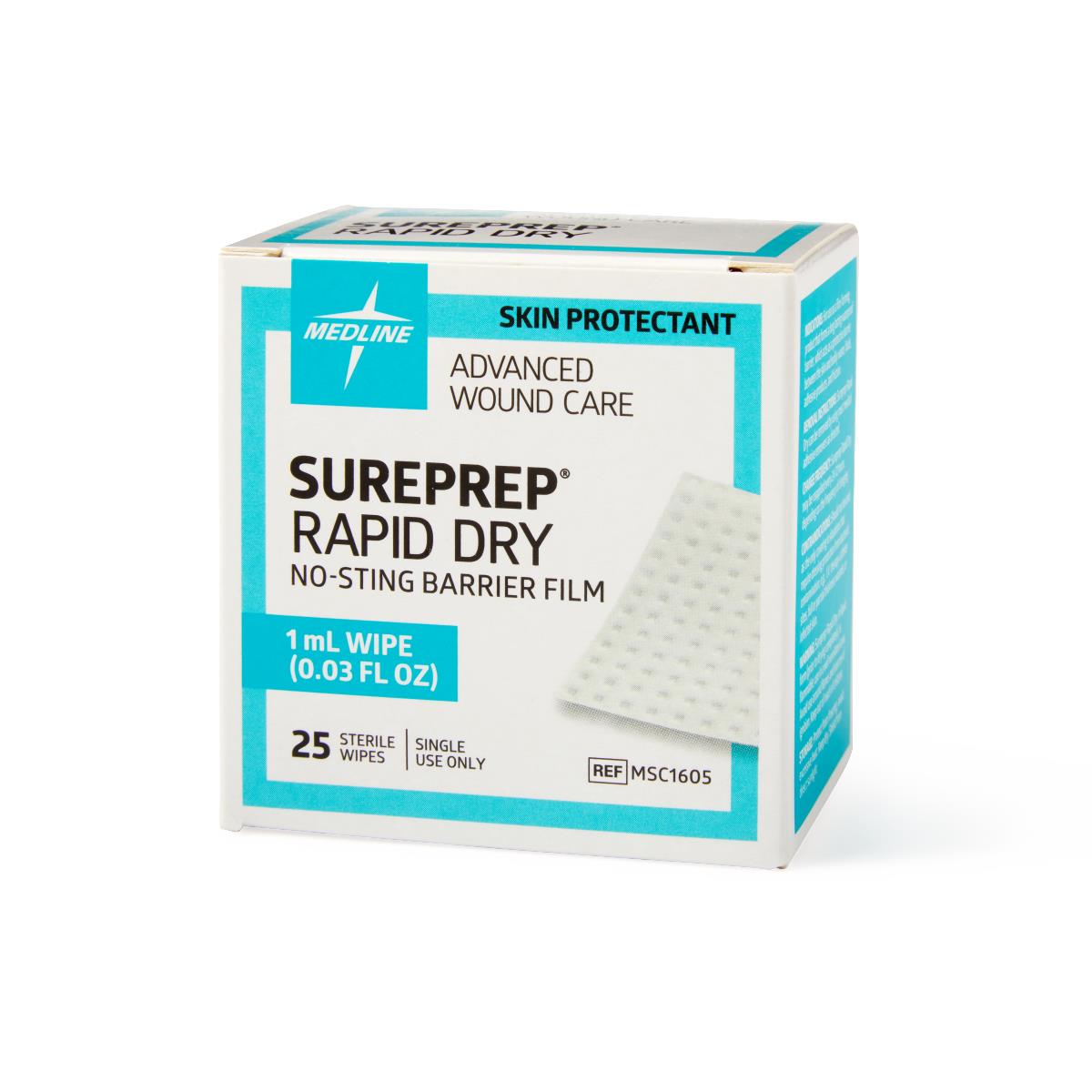 Sureprep Rapid Dry Skin Protectant Wipe 1 Each