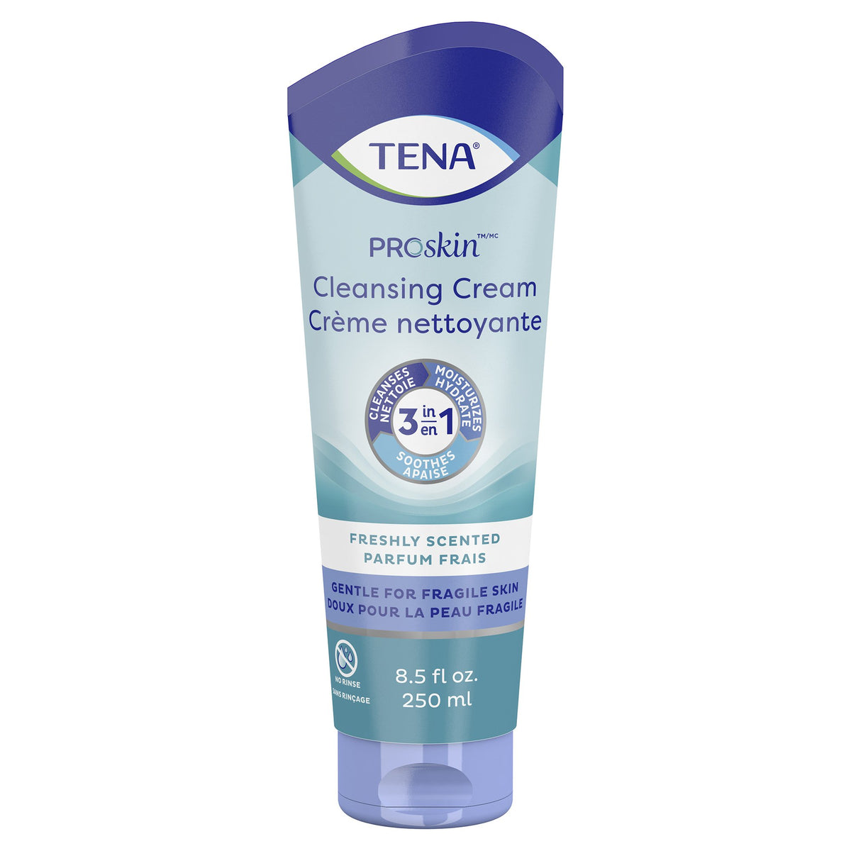 Tena® Body Wash Cleansing Cream Unscented Case of 10