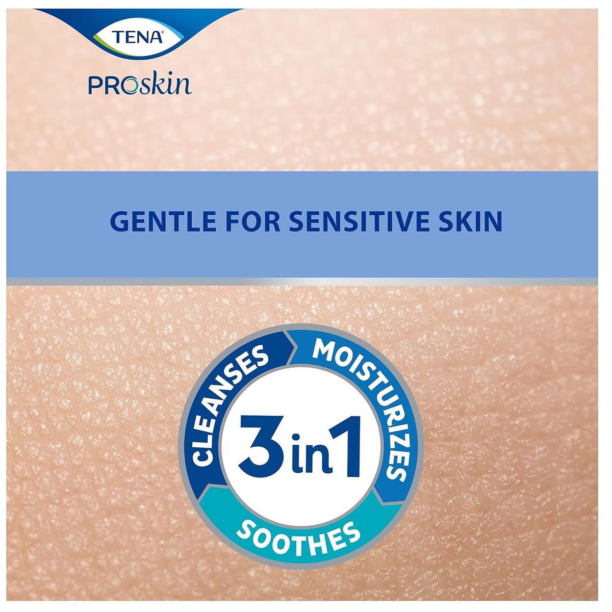 Tena® Body Wash Cleansing Cream Unscented Case of 10