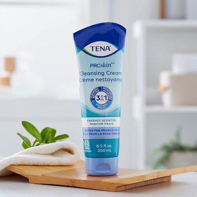 Tena® Body Wash Cleansing Cream Unscented Case of 10
