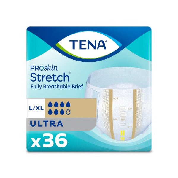 TENA ProSkin Stretch Ultra Briefs 2XL Bag of 32